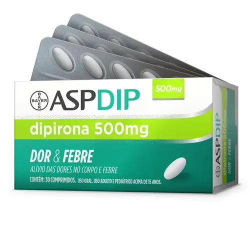 Aspdip 500mg 30 Comprimidos