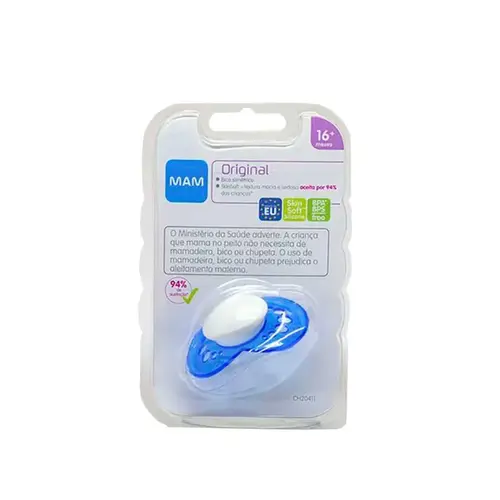 Chupeta Mam Original 16+ Meses Azul 1 unidade