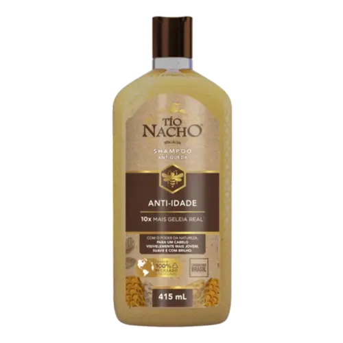 Shampoo Tio Nacho Antiqueda e Anti-Idade 415ml