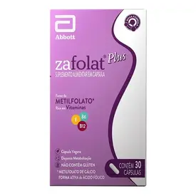 Zafolat Plus 30 Cápsulas - Abbott