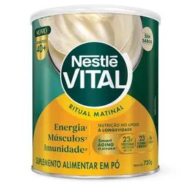 Suplemento Alimentar Vital Matinal Sem Sabor Nestlé 720g