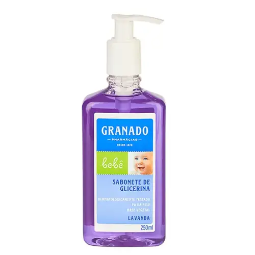 Sabonete Líquido Infantil Granado Bebê Lavanda 250ml