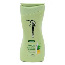 Loção Deo Hidratante Monange Detox Capim-Limão e Gengibre 200ml