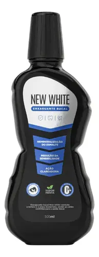Enxaguante Bucal Branqueador New White 500ml
