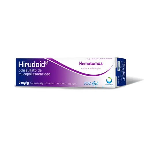 Hirudoid 3mg/g - Gel com 40g