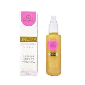Bruma Facial Iluminadora Gold PhálleBeauty 140ml