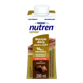 Complemento Alimentar Nutren Senior Chocolate Zero Lactose 200ml