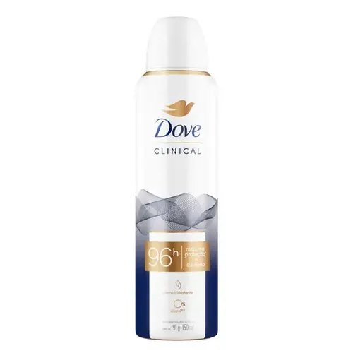 Desodorante Dove Clinical Original Clean Aerosol Feminino 150ml