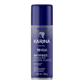 Spray Fixador de Cabelo Karina Fixação Extra Forte 250ml