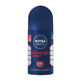 Desodorante Nivea Men Active Dry Impact Roll On Masculino 50ml