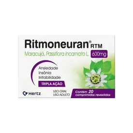Ritmoneuran RTM 600mg 20 Comprimidos