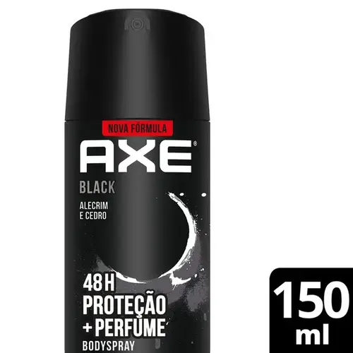 Desodorante Axe Black Aerosol Masculino 150ml
