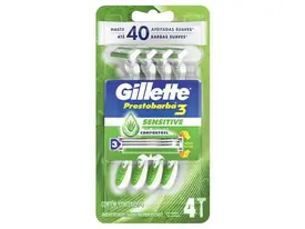 Aparelho de Barbear Gillette Prestobarba 3 Sensitive 4 Unidades
