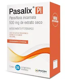 Pasalix PI 500mg 30 Comprimidos