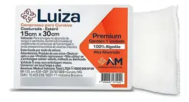 Curativo Algodonado Estéril Luiza 15cm x 30cm