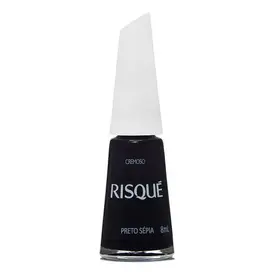 Esmalte Risque Cremoso Preto Sépia 8ml