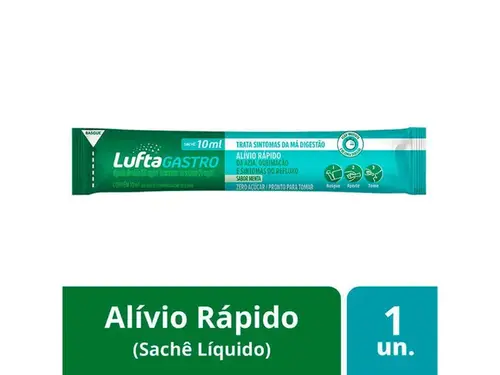 LuftaGastro Sachê Líquido Menta 10ml