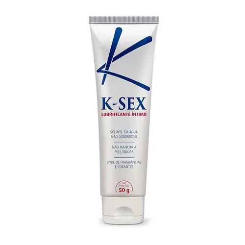 Gel Lubrificante Íntimo K-Sex Tradicional 50g