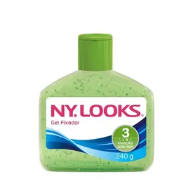 Gel Fixador Ny Looks Fixação Fixação 3 Extra Forte 240g