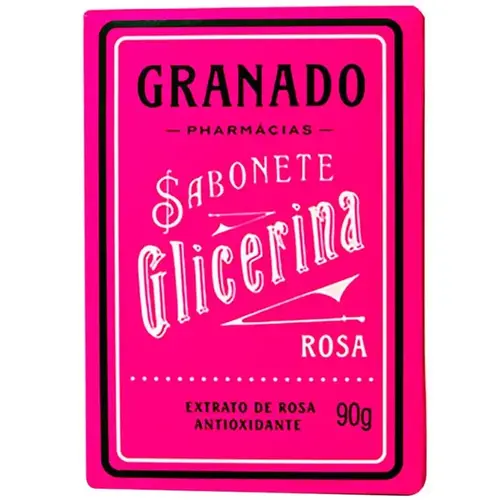 Sabonete de Glicerina Granado Rosa 90g