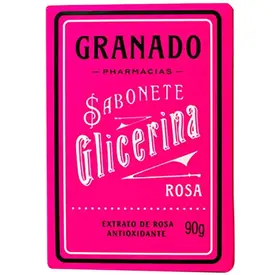 Sabonete de Glicerina Granado Rosa 90g
