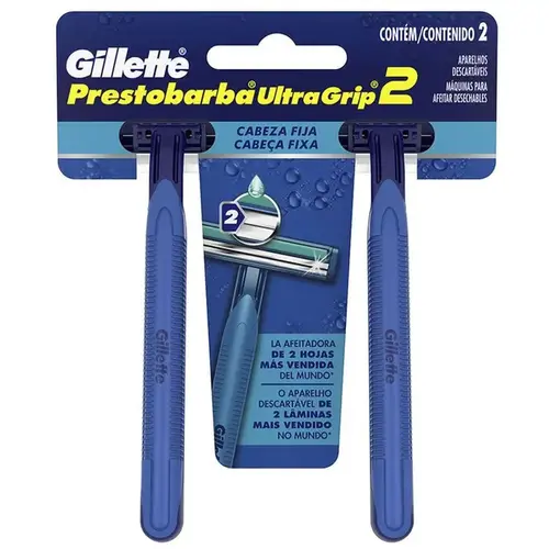 Aparelho de Barbear Gillette UltraGrip 2 2 Unidades