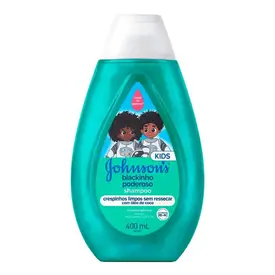 Shampoo Infantil Johnson's Kids Blackinho Poderoso 400ml