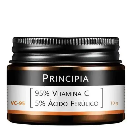 Sérum Facial Antiolheiras em Pó Principia VC-95 10g Vitamina C + Ácido Ferúlico
