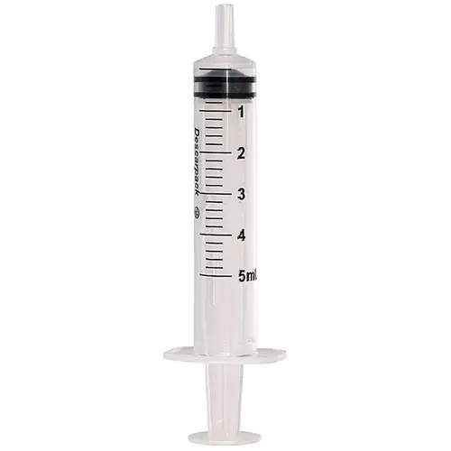 Seringa Descartável Descarpack 5 Ml - Luer Slip - Sem Agulha