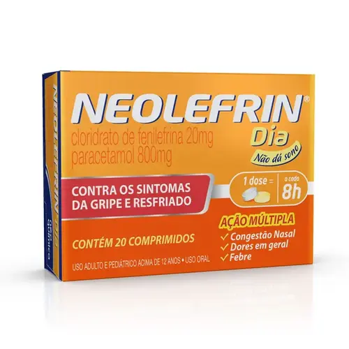 Neolefrin Dia 20 Comprimidos - Neo Química