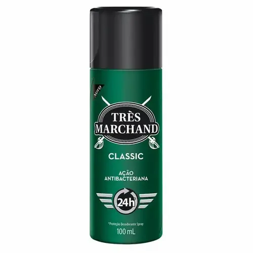 Desodorante Très Marchand Presságio Spray Masculino 100ml