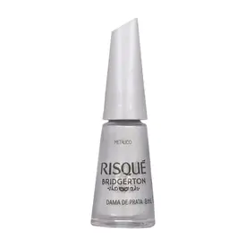 Esmalte Risqué Bridgerton Metálico Dama de Prata 8ml