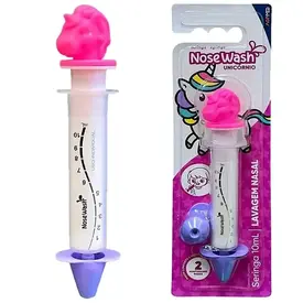 Seringa para Lavagem Nasal Infantil Nosewash Unicórnio 10ml