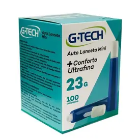 Auto Lanceta G-Tech Mini 23G - 100 Unidades