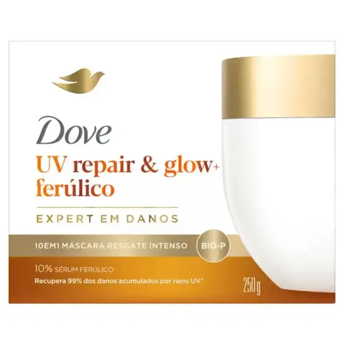 Máscara Capilar de Resgate Intenso Dove UV Repair & Glow + Ferúlico 250g