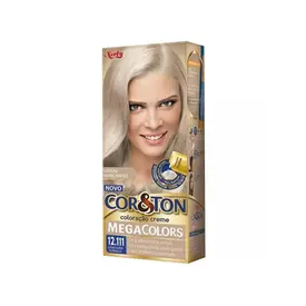 Tintura de Cabelo Cor&Ton Mega Colors 12.111 Louro Super Platinado 1 Unidade