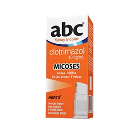 Antimicótico ABC Clotrimazol 10mg Spray 30ml
