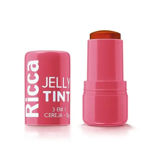 Bastão Jelly Tint Ricca Cereja 5g