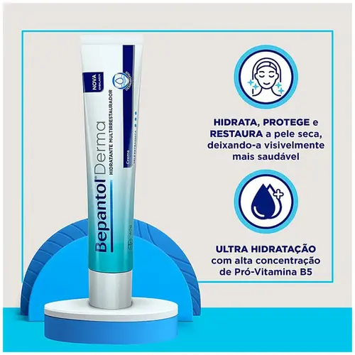 Creme Hidratante Bepantol Derma Multirrestaurador Pele Extrasseca 40g