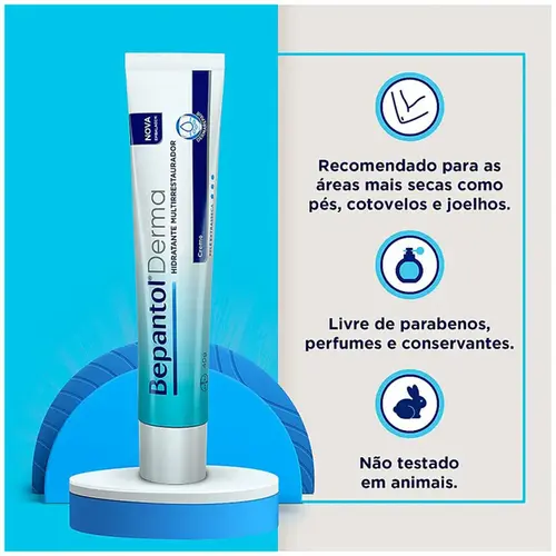 Creme Hidratante Bepantol Derma Multirrestaurador Pele Extrasseca 40g