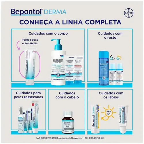 Creme Hidratante Bepantol Derma Multirrestaurador Pele Extrasseca 40g
