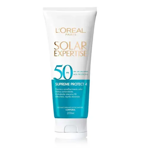 Protetor Solar L'Oréal Paris Expertise Supreme Protect 4 FPS50 200ml