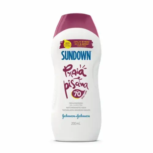 Protetor Solar Sundown Praia & Piscina FPS70 200ml