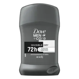 Desodorante em Barra Invisible Dry Dove Men+ Care 45g