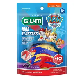 Fio Dental Infantil Gum Cabo Patrulha Canina 40 Unidades