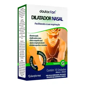 Dilatador Nasal DoutorSan Másculino G 10 Unidades