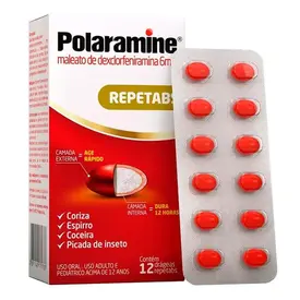 Polaramine 6mg 12 Comprimidos