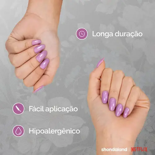 Esmalte Risqué Bridgerton Cintilante Paixão Desmascarada 8ml