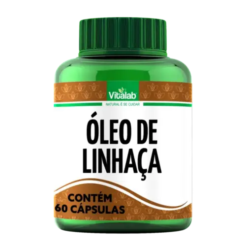 Óleo de Linhaça 60 Cápsulas - Vitalab