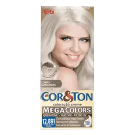 Tintura de Cabelo Cor&Ton 12.891 Louro Super Pérola 1 Unidade
